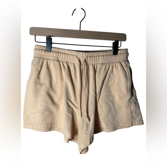 Aeropostale Pants - Aeropostale Lounge Shorts Women’s Size S Beige Drawstring Waist